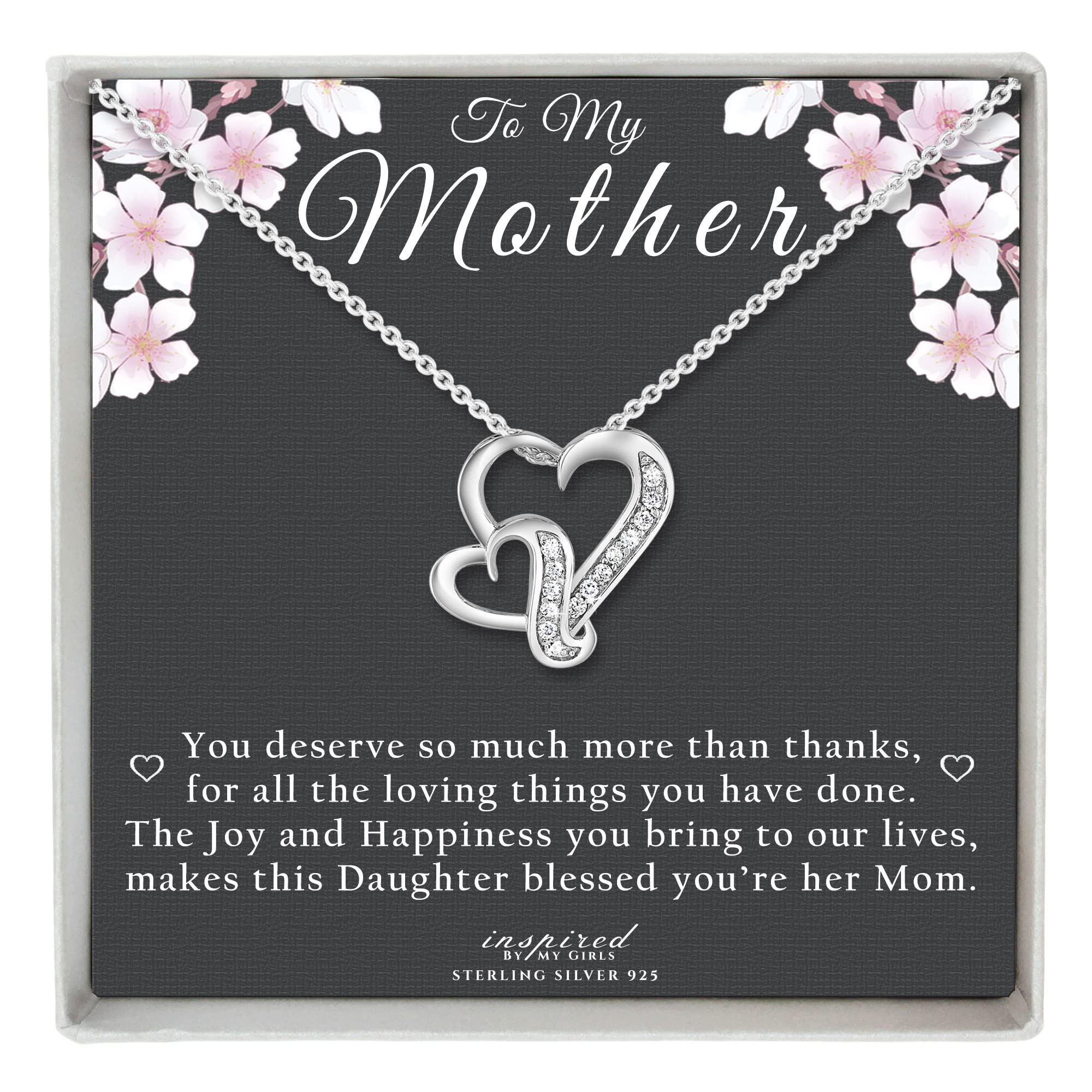 Adjustable Sterling Silver Mother Necklace with Keepsake Card - Personalized Gift for Mom, Grandma & Special Women | Perfect for Mother's Day, Birthday & Anniversary Gifts