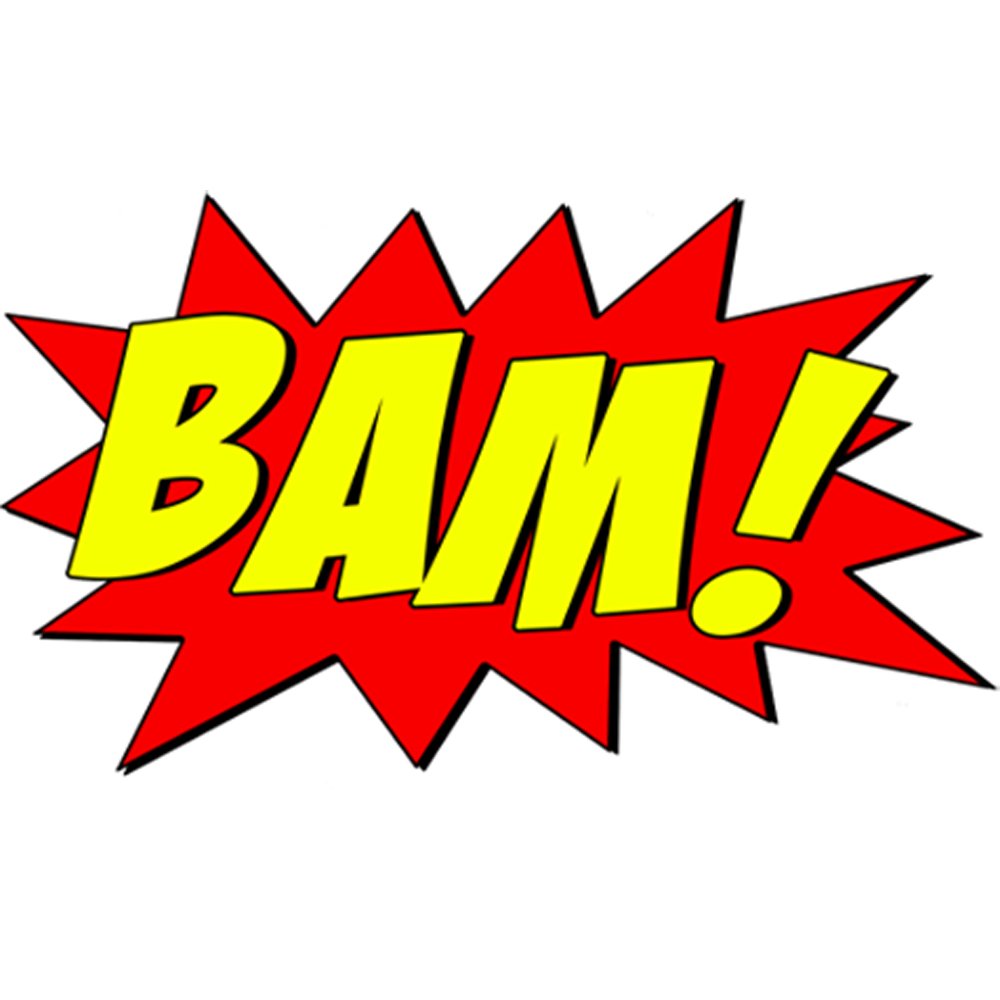 VWAQ Superhero Comic Book Wall Decal - 36