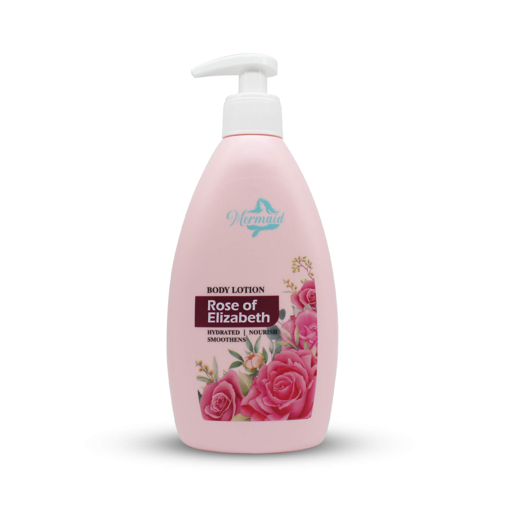 Mermaid Rose Body Lotion by Elizabeth - 350ml Hydrating Moisturizer for Dry Skin | Multicolor Bottle | Perfect for Spa Days & Gift Giving