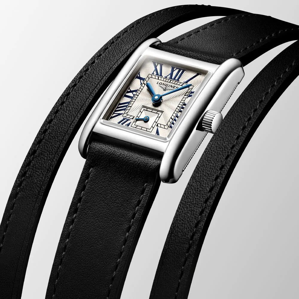 Longines Mini DolceVita 21.50 x 29mm Silver Quartz Ladies Watch - Elegant Women's Dress Watch for Business, Party & Special Occasions