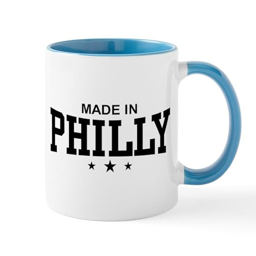 White/Blue Inside - Made In Philly Mug