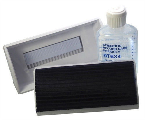 Audio Technica AT6017 Professional Vinyl Record Cleaner Kit - High-Quality LP Cleaning Solution from Japan - Perfect for Home & Studio Use