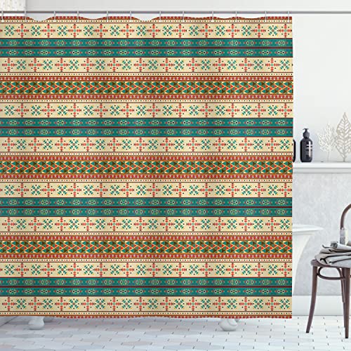 Coral Teal Beige