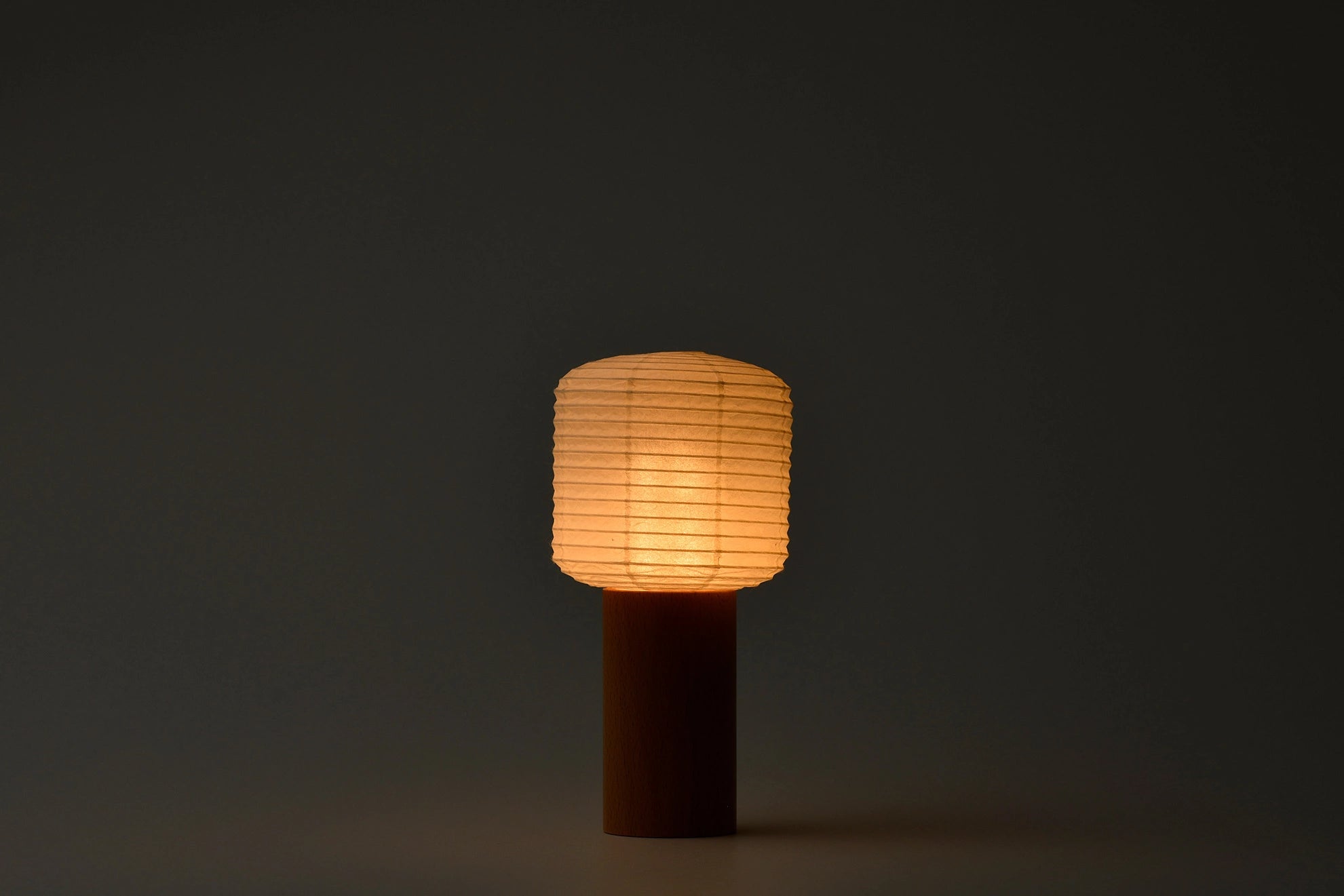 Yame Lantern Square - Traditional Japanese Chochin Paper Lantern for Home Decor, Tea Ceremony & Zen Garden Ambiance