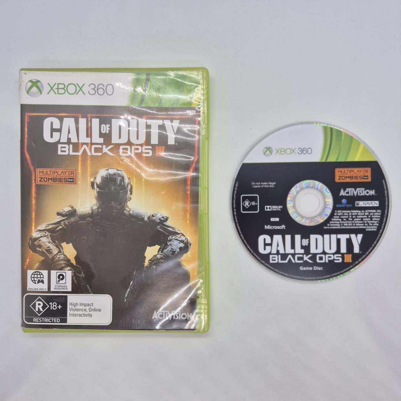 Call of Duty Black Ops III - Xbox 360 Game (PAL Version) | First-Person Shooter Action Game for Multiplayer & Campaign Mode | Perfect for Gaming Nights & Competitive Play