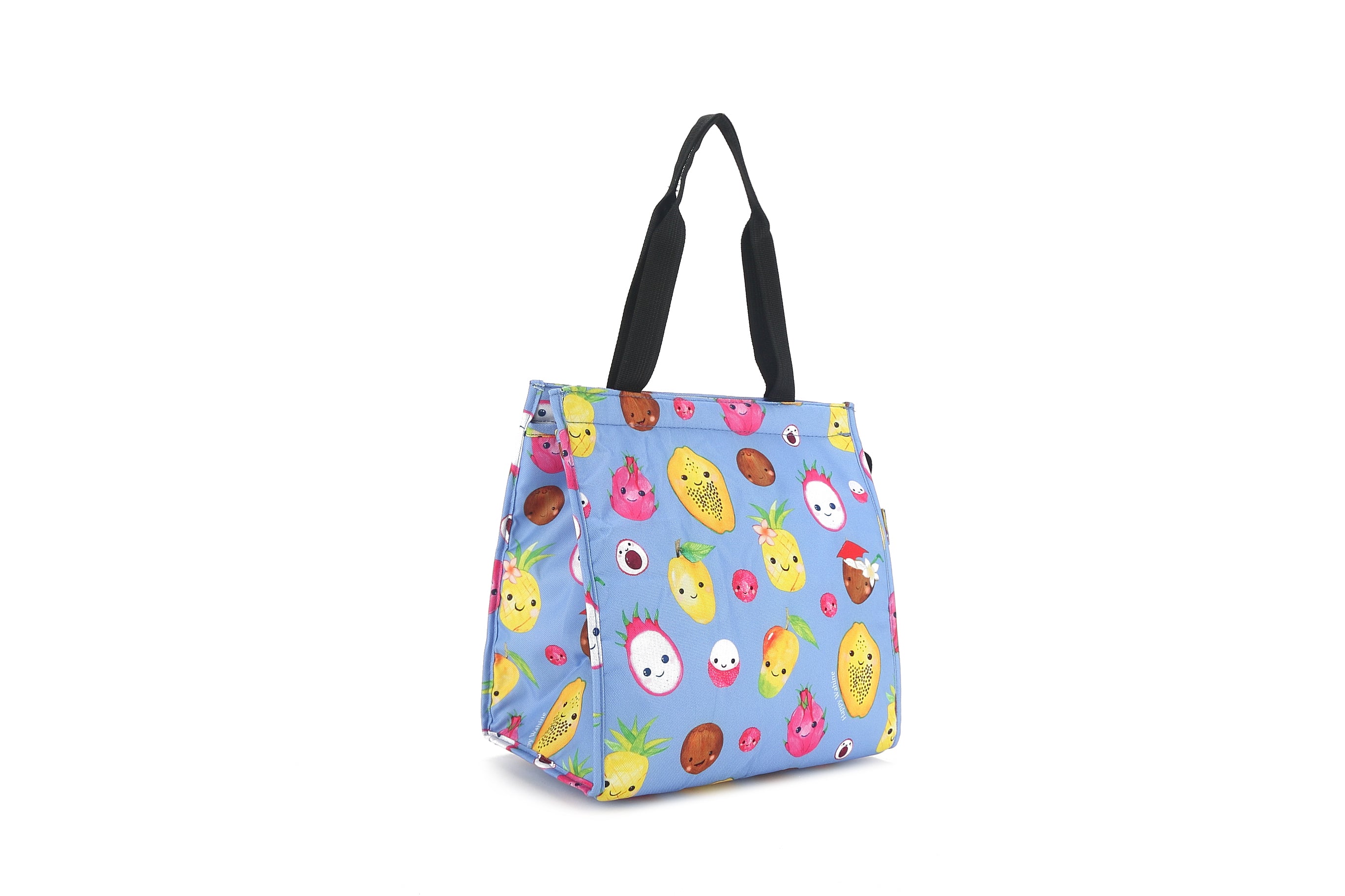 Insulated Lunch Tote Bag for Women & Men - Small Thermal Food Container for Work, School & Picnic - Perfect for Carrying Fruits, Sandwiches & Meals - Hawaii Lavender Design