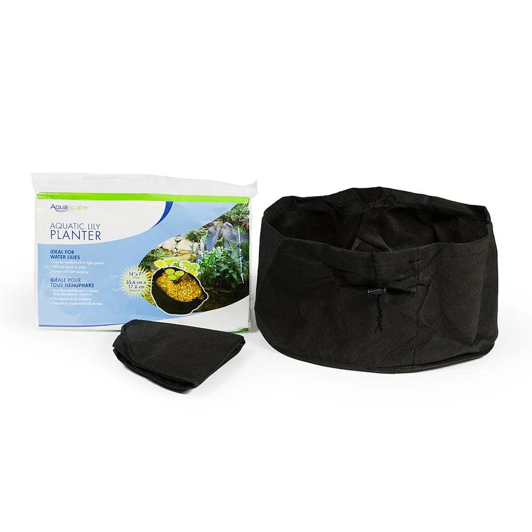 2 Pack Aquatic Lily Planter - 35.5cm x 18cm Floating Pond Basket for Water Plants - Perfect for Water Gardens, Ponds & Aquatic Plant Displays