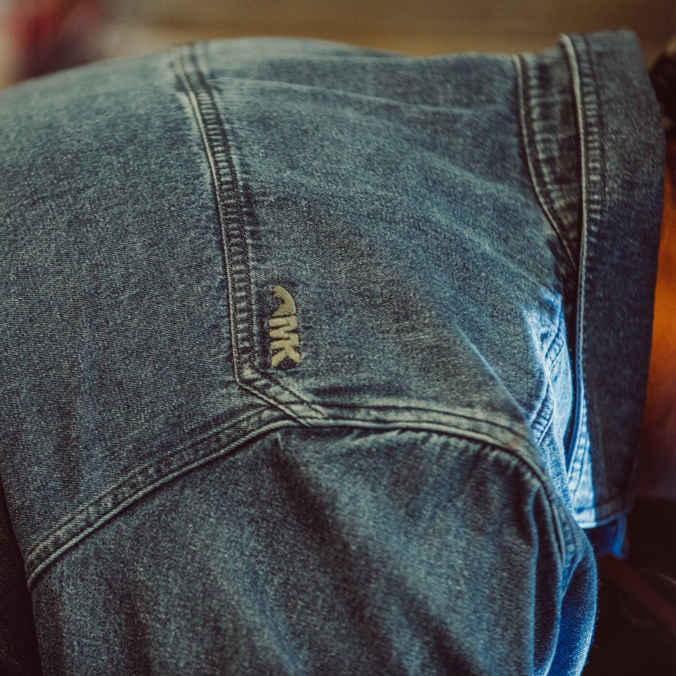 Austin Denim Shirt for Men - Classic Blue Denim Button Down Shirt with Long Sleeves | Perfect for Casual Wear, Outdoor Adventures & Layering