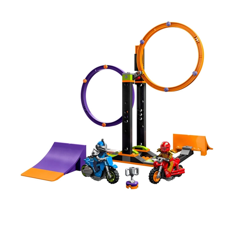 117-Piece Spinning Stunt Challenge Set - Fun Fidget Toy for Kids & Adults - Perfect for Stress Relief, Office Breaks, and Party Games