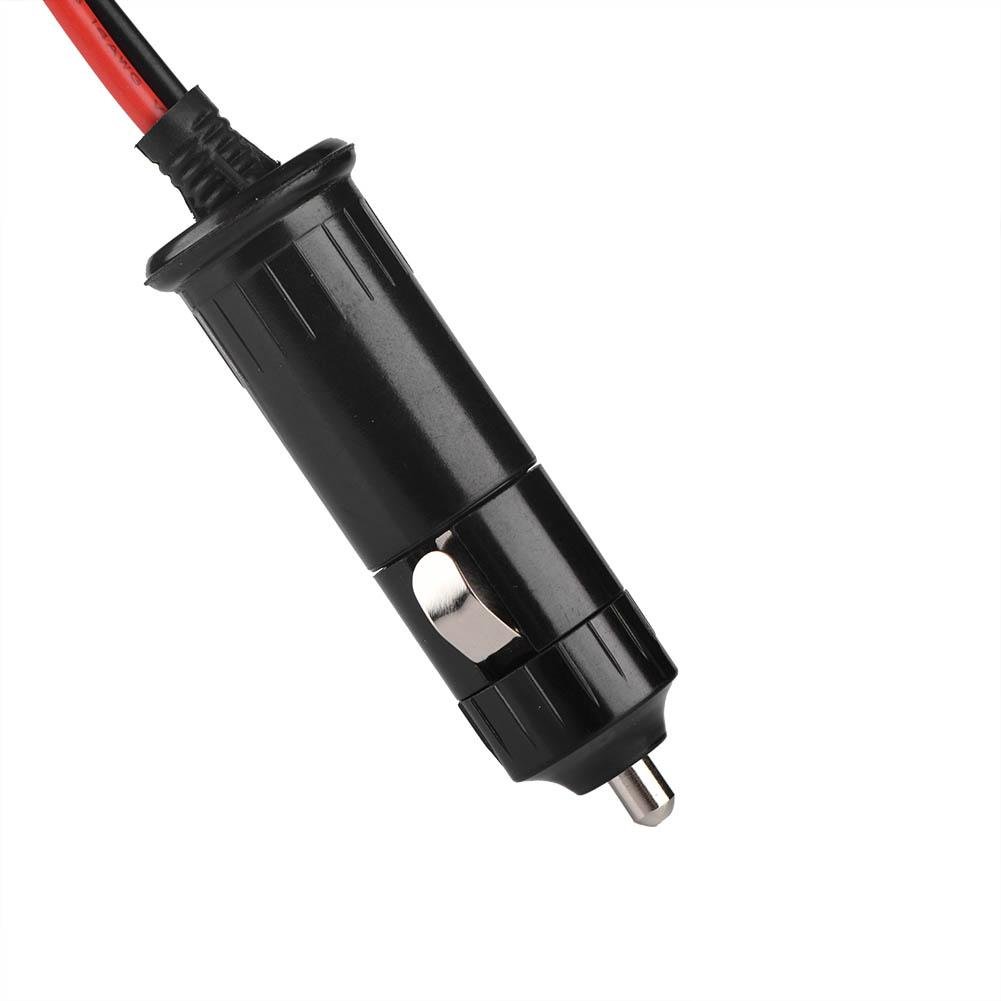 Bewinner T-Shaped Car Mobile Radio Power Cable - Cigarette Lighter Adapter for FT-7900/7800/8800/8900/1907 Radio Installations - Universal Automotive Power Supply Cord for Truck, SUV, Jeep - Perfect for Road Trips & Emergency Power Needs