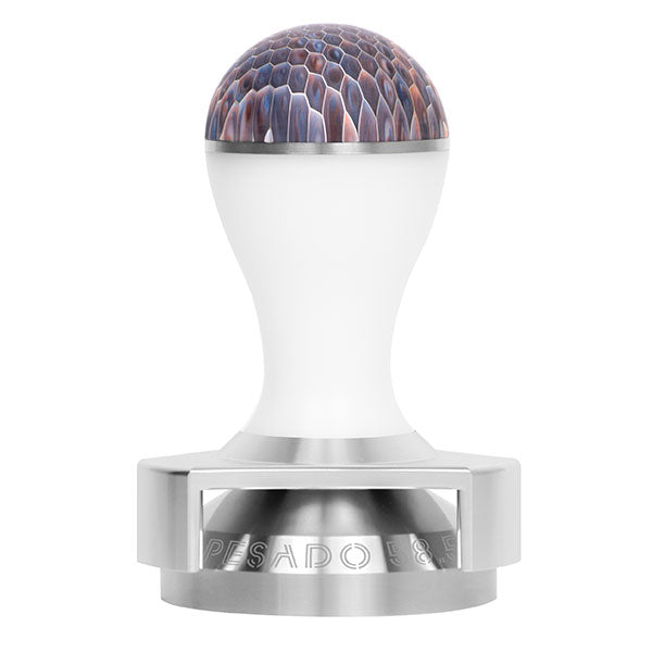 58.5mm Heavy Duty Metal Coffee Tamper - Professional Espresso Press for Baristas & Home Brewing - Perfect for Espresso Machines & Coffee Shops