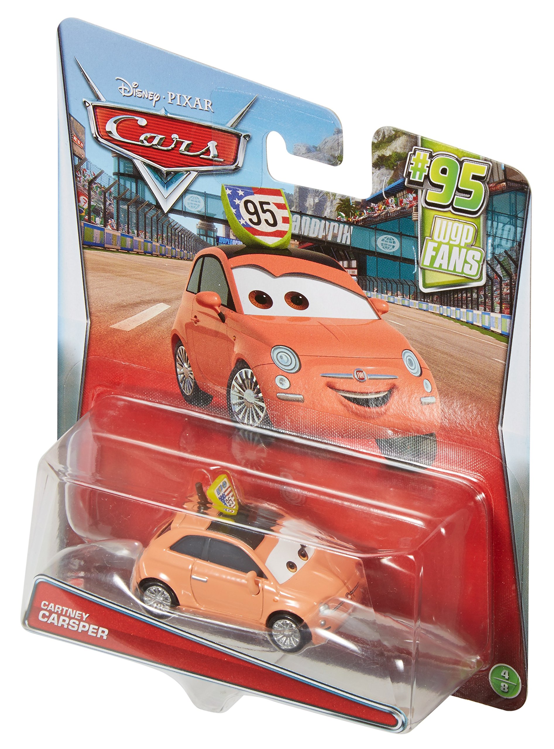 Disney Die-Cast Car Toys - Cartney Carsper Vehicle Collection for Kids, Perfect for Playtime, Gift Giving & Disney Fans Collection