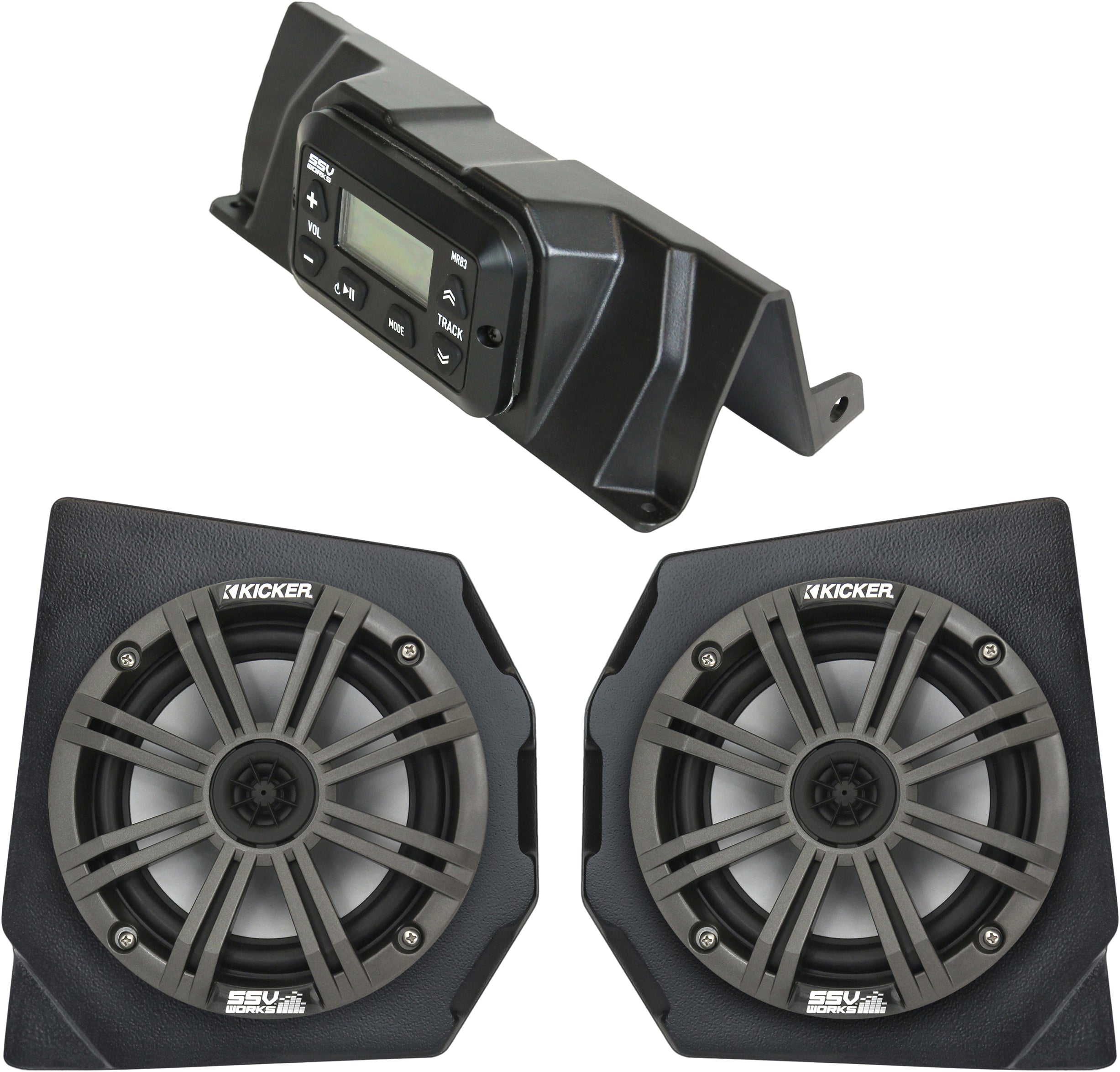 2 Speaker Kit for Can Am Defender - High-Quality Audio Upgrade for Off-Road Adventures & Outdoor Activities