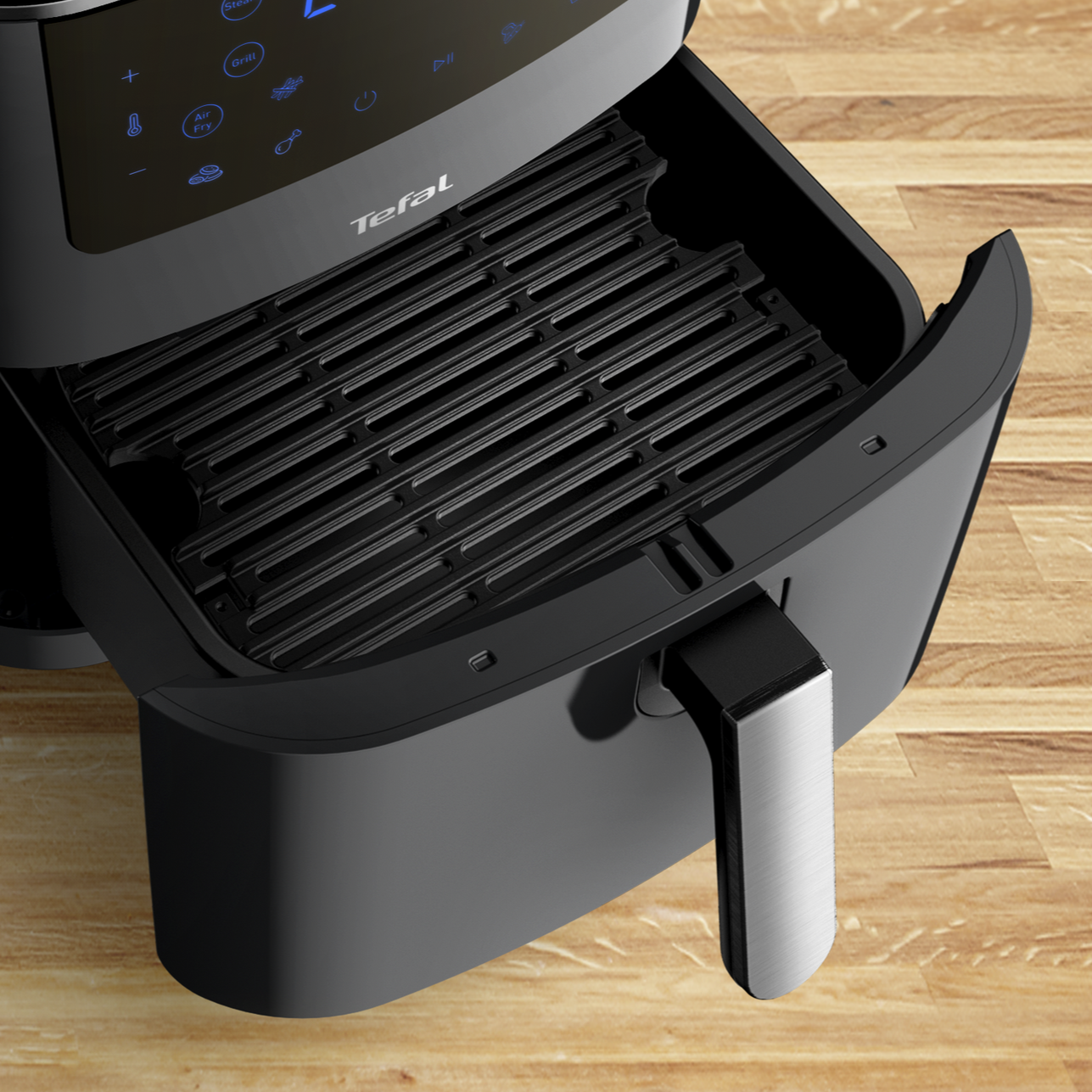 Tefal Easy Fry Grill & Steam Air Fryer Replacement Basket - Stainless Steel Part #1500204595 | Perfect for Healthy Cooking & Air Frying at Home