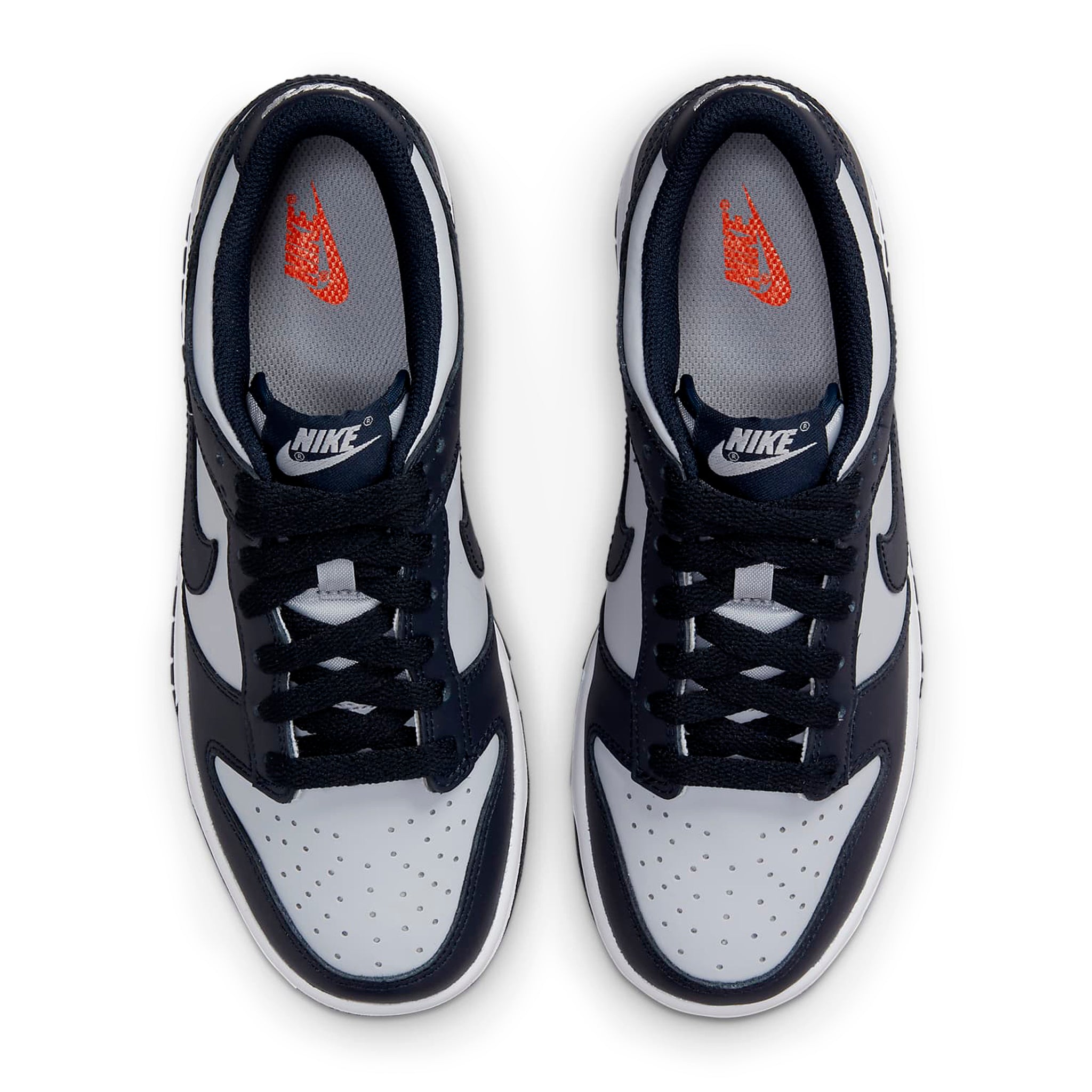Nike Dunk Low Georgetown 2021 Grade School Sneakers - Stylish & Comfortable Basketball Shoes for Kids - Perfect for School, Sports & Casual Wear