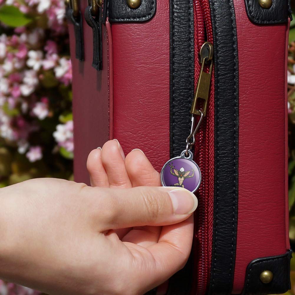 Gremlins Stripe Jacket Handbag Purse Luggage Backpack Zipper Pull Charms - Cute Cartoon Accessories for Bags, Jackets & Travel Gear - Perfect for Cosplay, Gifts & Everyday Use