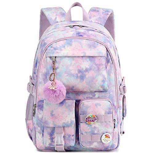 Tie-dye Purple