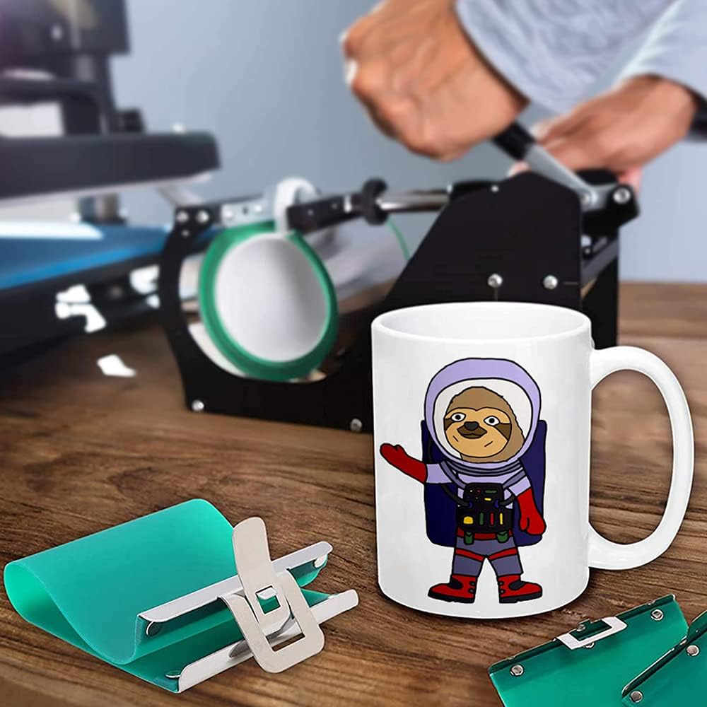 3D Sublimation Silicone Mug Wrap for Oven - Heat Press for 11oz & 15oz Tumblers (2 Pack Mixed) - Perfect for DIY Custom Drinkware & Personalized Gifts