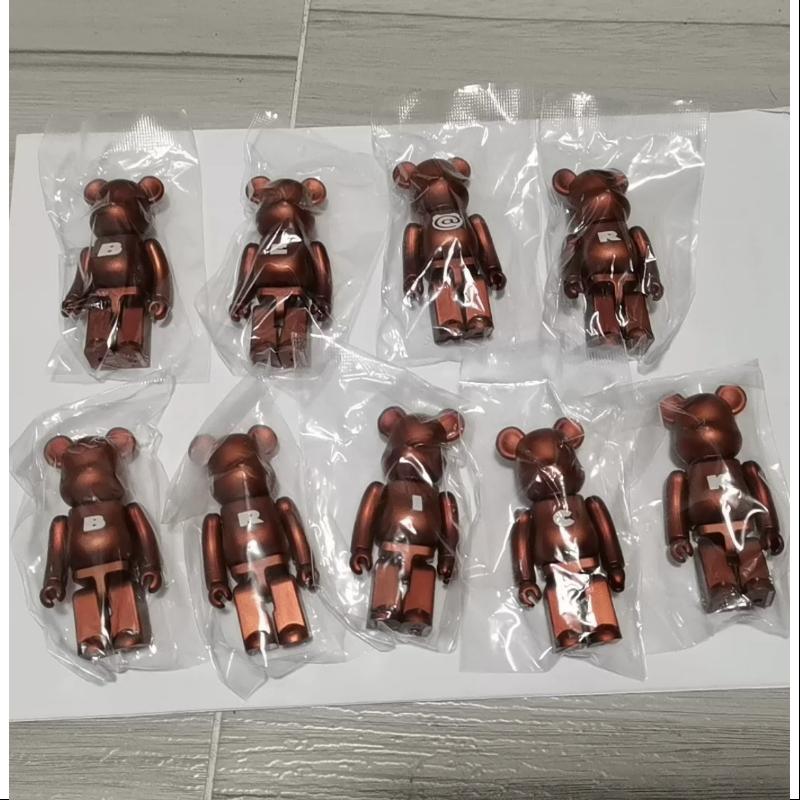 Medicom Be@rbrick Series 35 BASIC SET - 9PCS 100% Authentic Collectible Bearbrick Figures for Home Display & Gift Giving