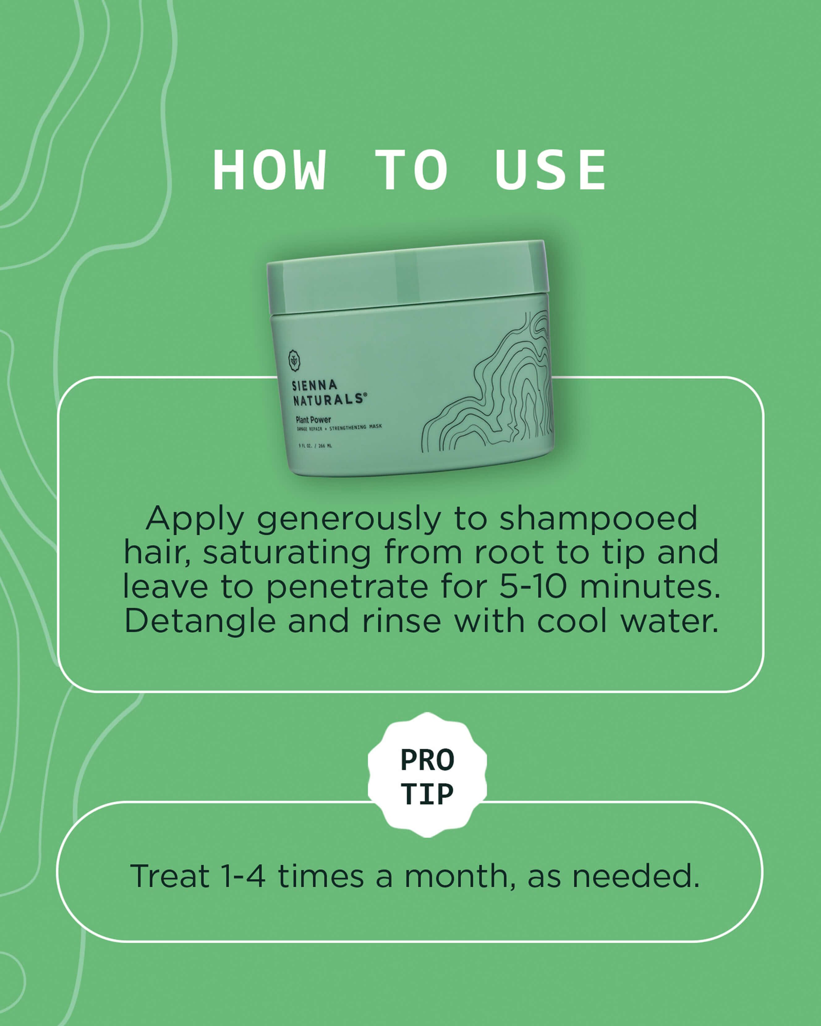 Plant Power Mask - Organic Face Mask for Glowing Skin | Hydrating & Nourishing | Perfect for Daily Skincare & Spa Days