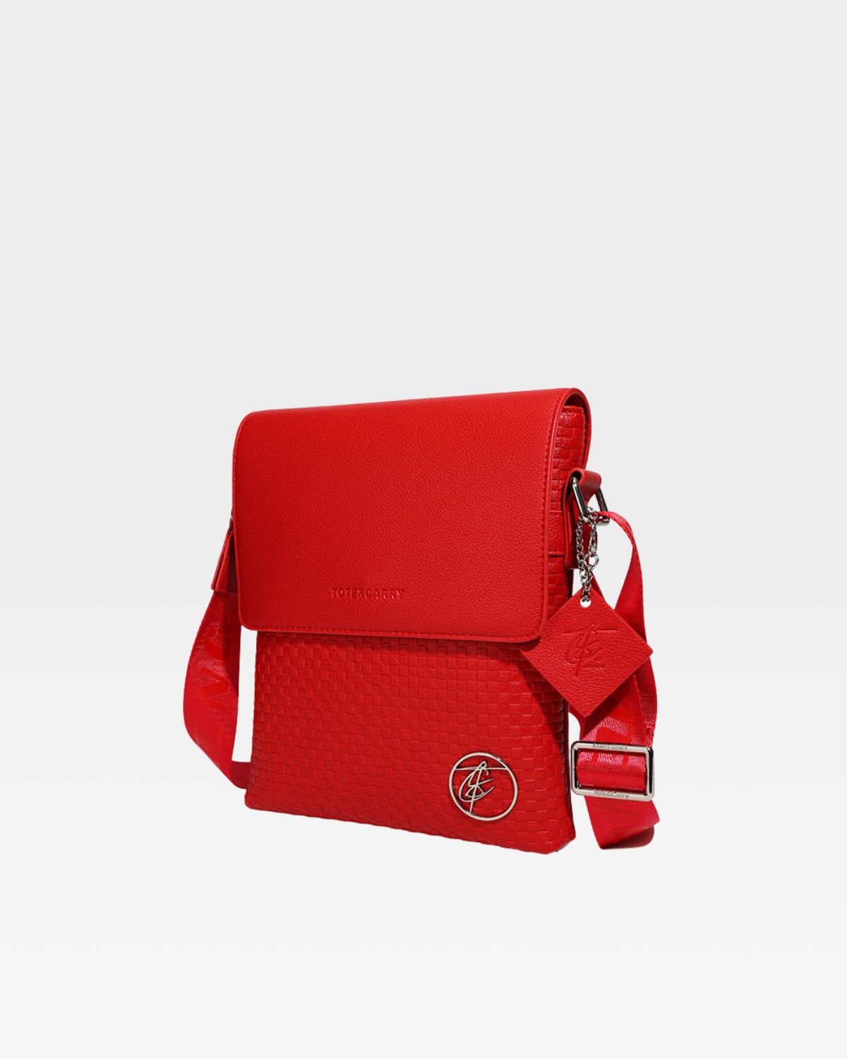 Stylish Red Bodega Crossbody Messenger Bag for Women & Men - Perfect for Travel, Work & Everyday Use