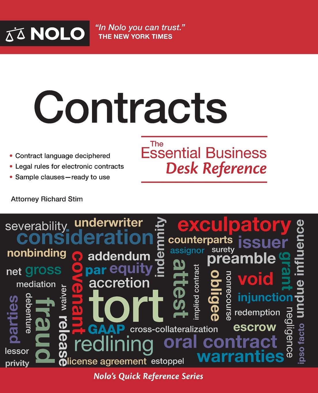 Essential Business Contracts Desk Reference for Legal Professionals