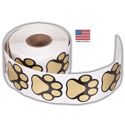 Gold Foil Paws