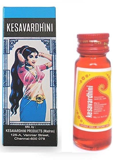 Kesavardhini Ayurvedic Hair Oil - Pack of 12 | Natural Hair Growth Treatment for Stronger, Healthier Hair | Perfect for Daily Scalp Massage & Hair Care Routine