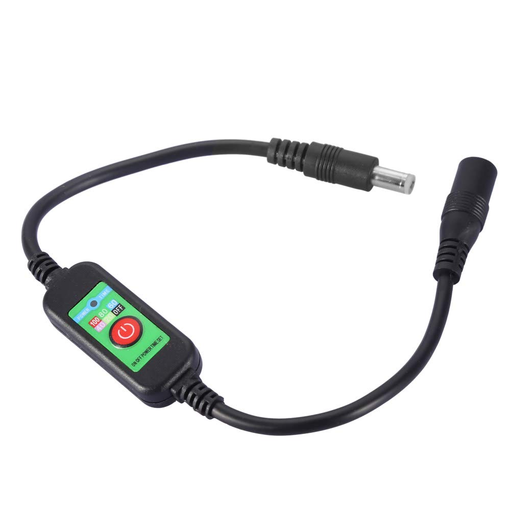 5V-15V DC Thermostat Switch Temperature Controller for DIY Heated Vest, Gloves & Pet Belt - 2.5A Adjustable Heating Control - Perfect for Winter Wear, Outdoor Gear & Pet Warmers