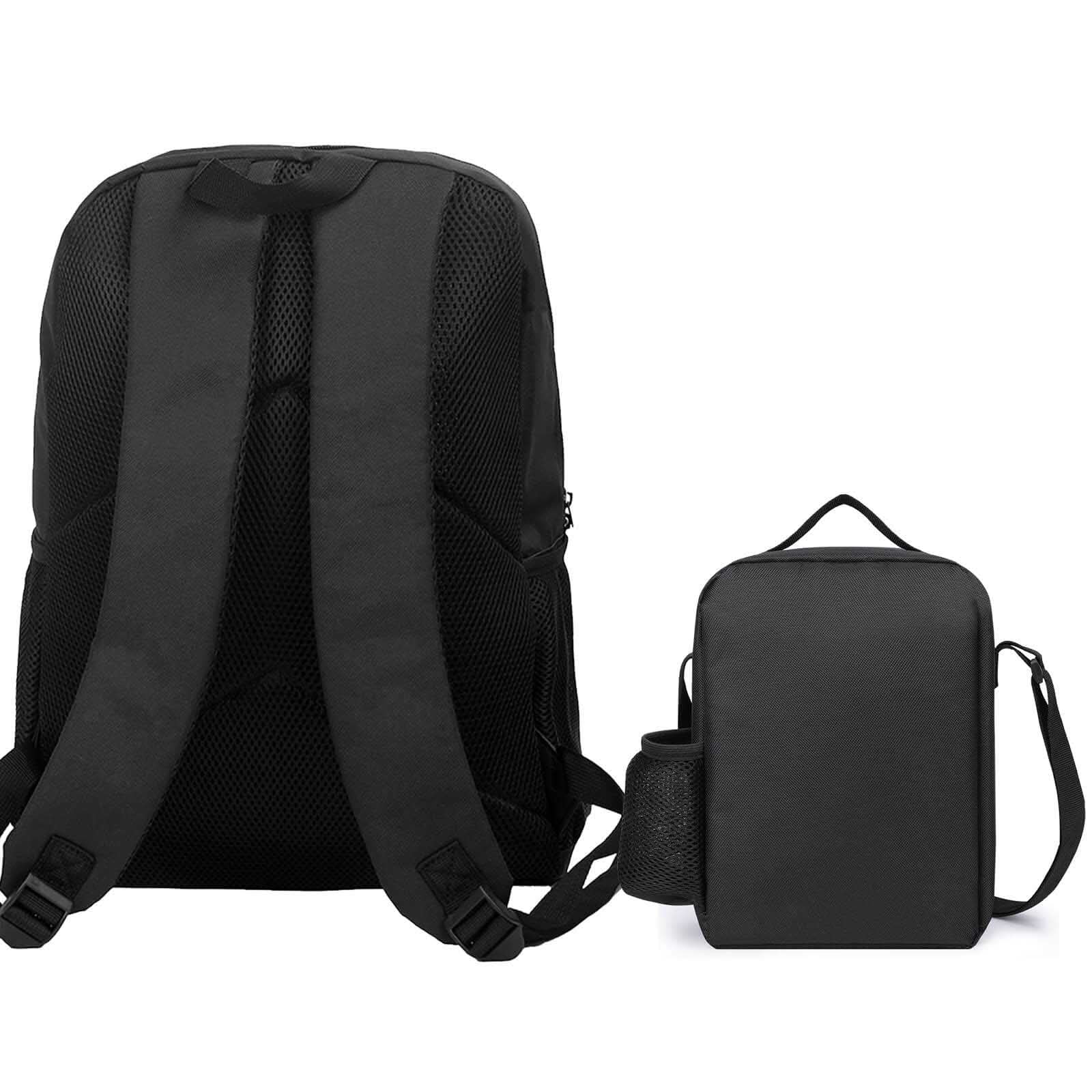 Highland Cow 3-Piece Laptop Backpack Set - 17 Inch School Backpack with Insulated Lunch Bag & Pencil Case for College Students, Office Work & Travel | Durable Bookbag for Daily Commute, Campus Life & Business Trips