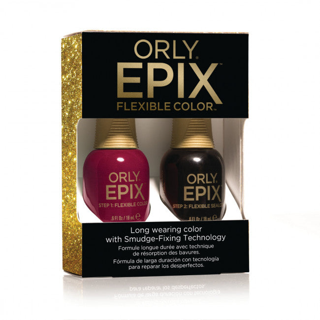 ORLY EPIX Nominee Duo Kit - Professional Nail Polish Set for Salon & Home Manicures - Perfect for Parties, Weddings & Special Occasions