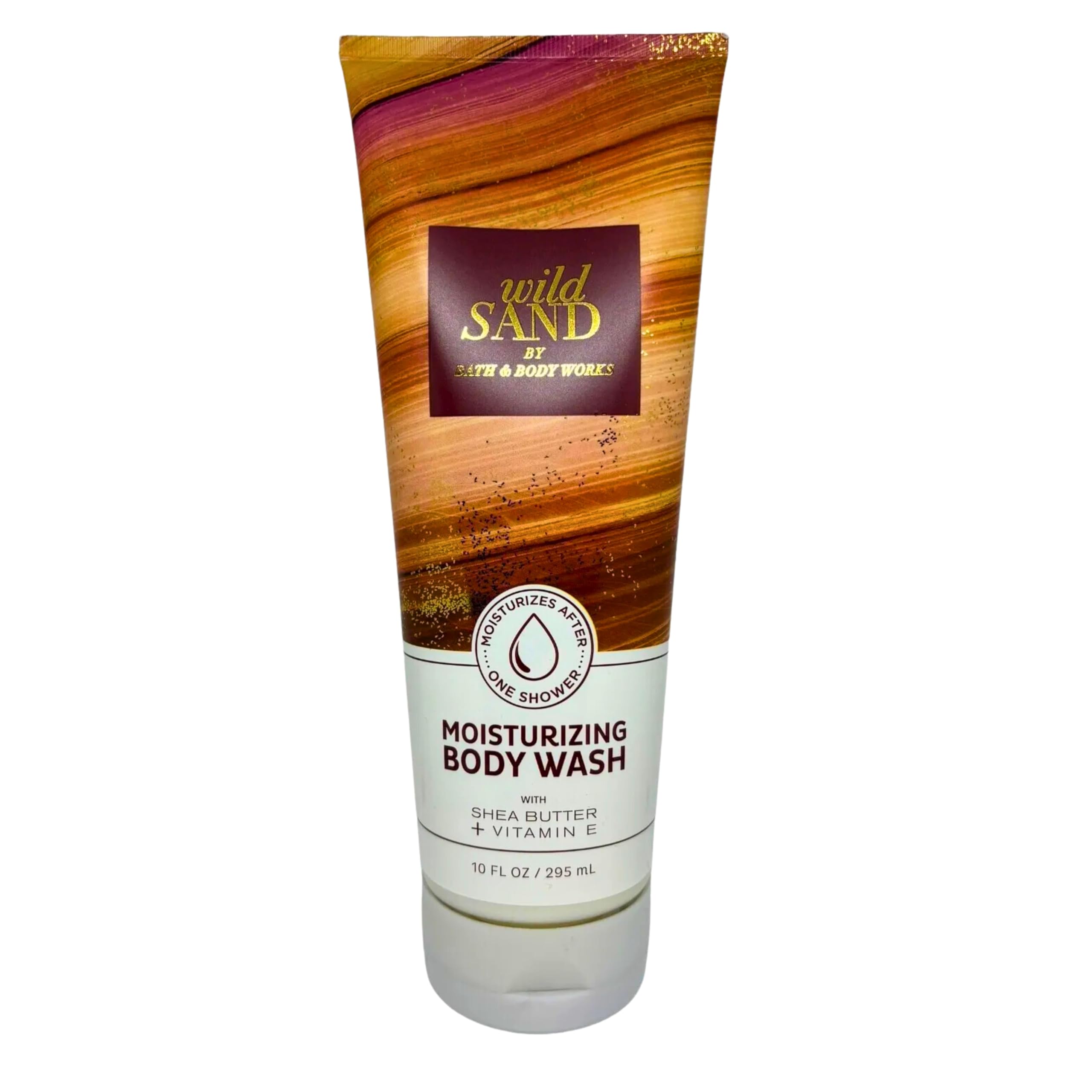 Bath & Body Works Moisturizing Body Wash - Wild Sand Scent, 10oz | Hydrating & Nourishing Shower Gel for Soft Skin | Perfect for Daily Use & Relaxing Bath Time
