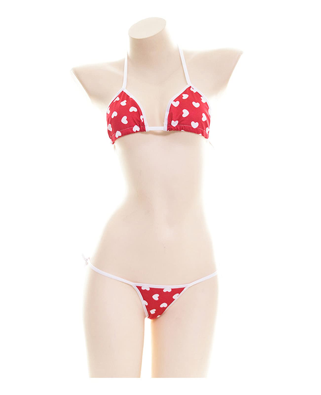 Unibaby Anime Lolita Bikini Set - Sexy Japanese Manga Inspired Lingerie Bra & Thong for Cosplay, Beach Party & Role Play