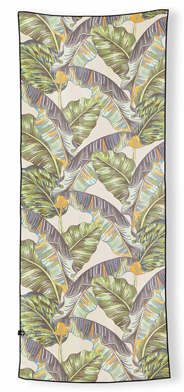 Nomadix Original Quick-Dry Travel Towel - Banana Leaf Green - Lightweight & Compact for Beach, Yoga, Gym & Outdoor Adventures