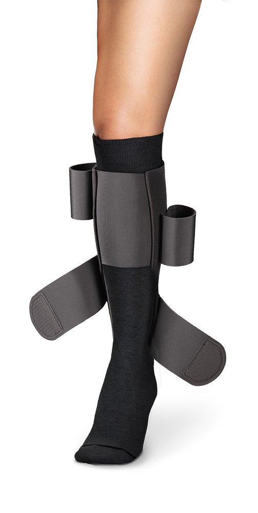 SIGVARIS COMPREFLEX LITE Below Knee Compression Socks 10-15 mmHg - Low Stretch, XLarge Beige - Ideal for Circulation Support, Travel & Recovery
