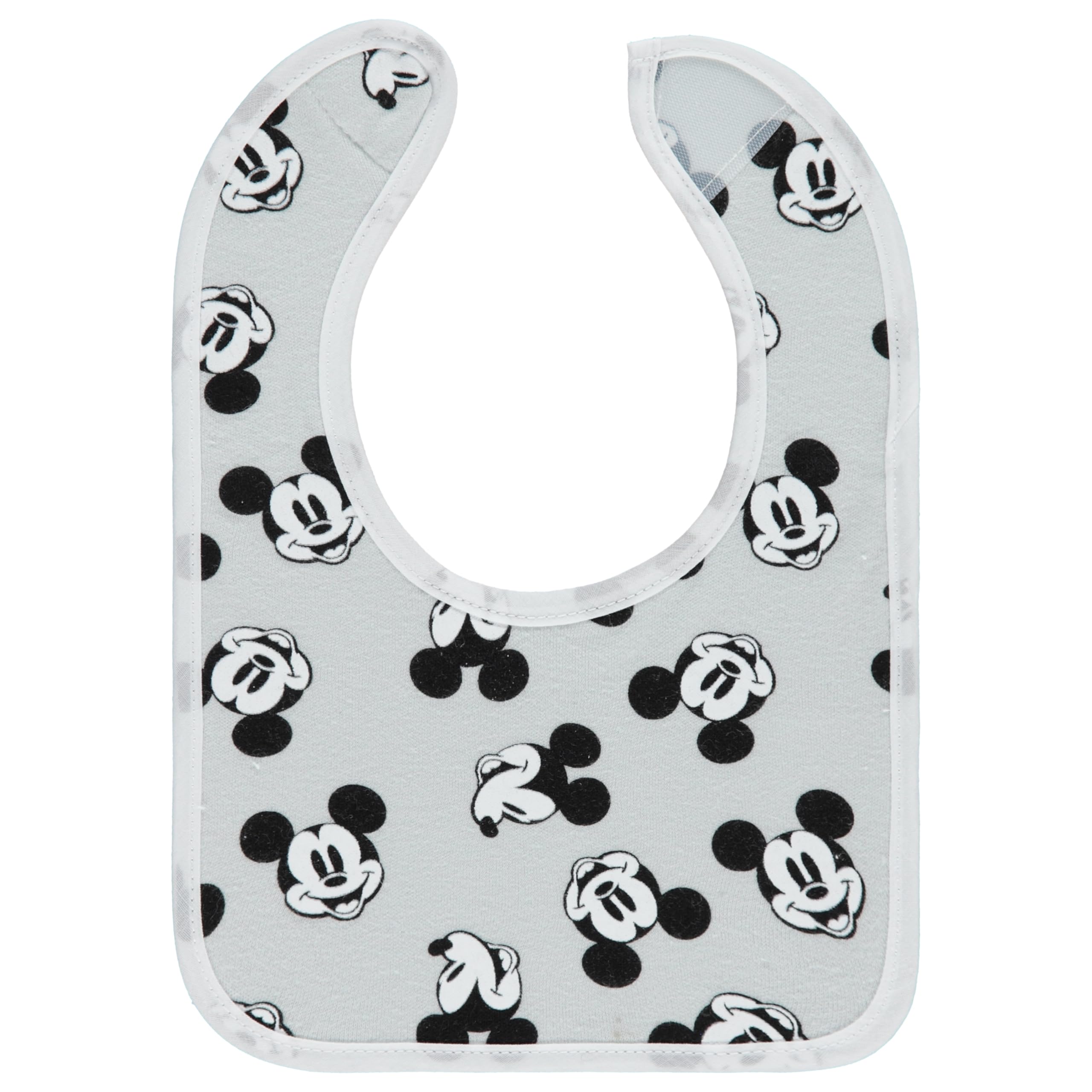 Disney 7-Pack Baby Bibs with Character Prints - Soft Lightweight Cloth Drool Bibs for Infants & Toddlers - Perfect for Feeding, Teething, and Drooling Protection - Ideal for Daycare, Mealtime, and On-the-Go Use