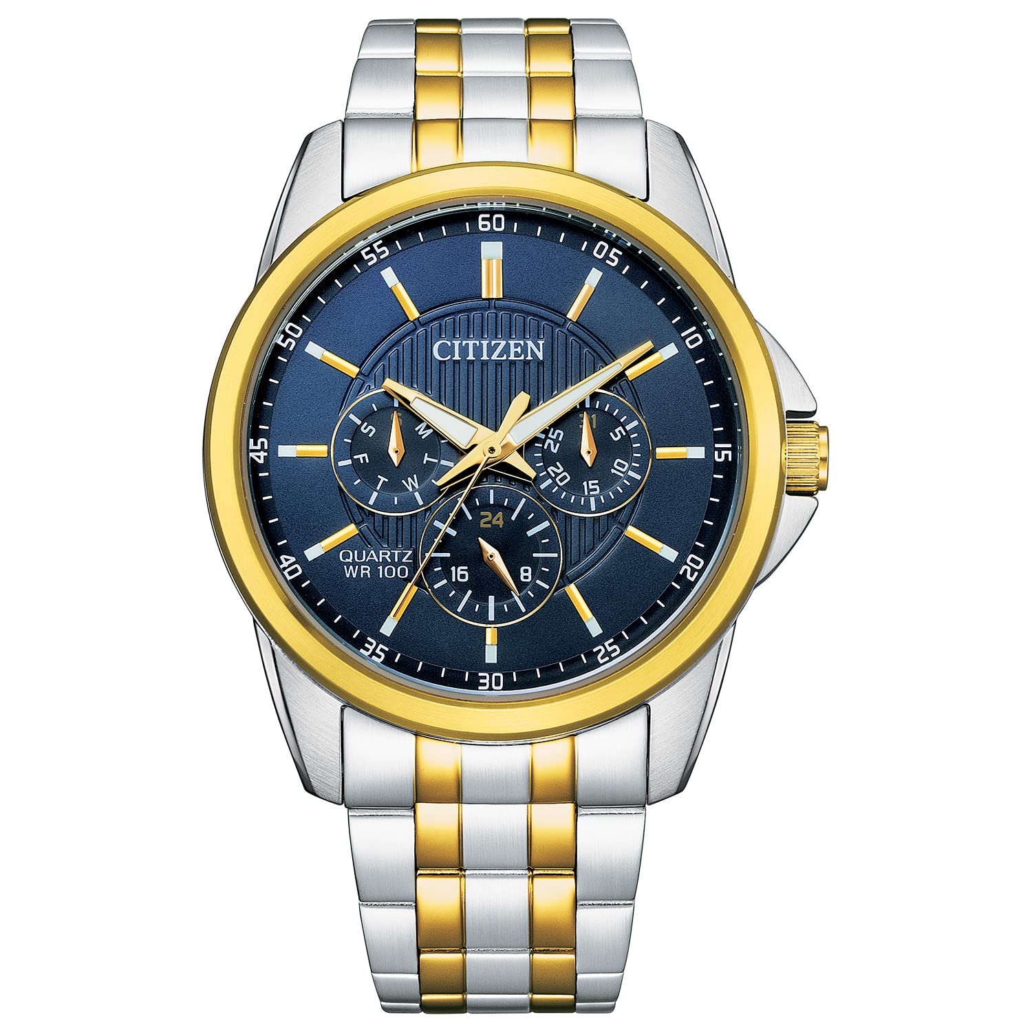 Citizen Quartz Men's Watch - Stainless Steel Classic Analog Dress Watch for Business, Formal & Everyday Wear