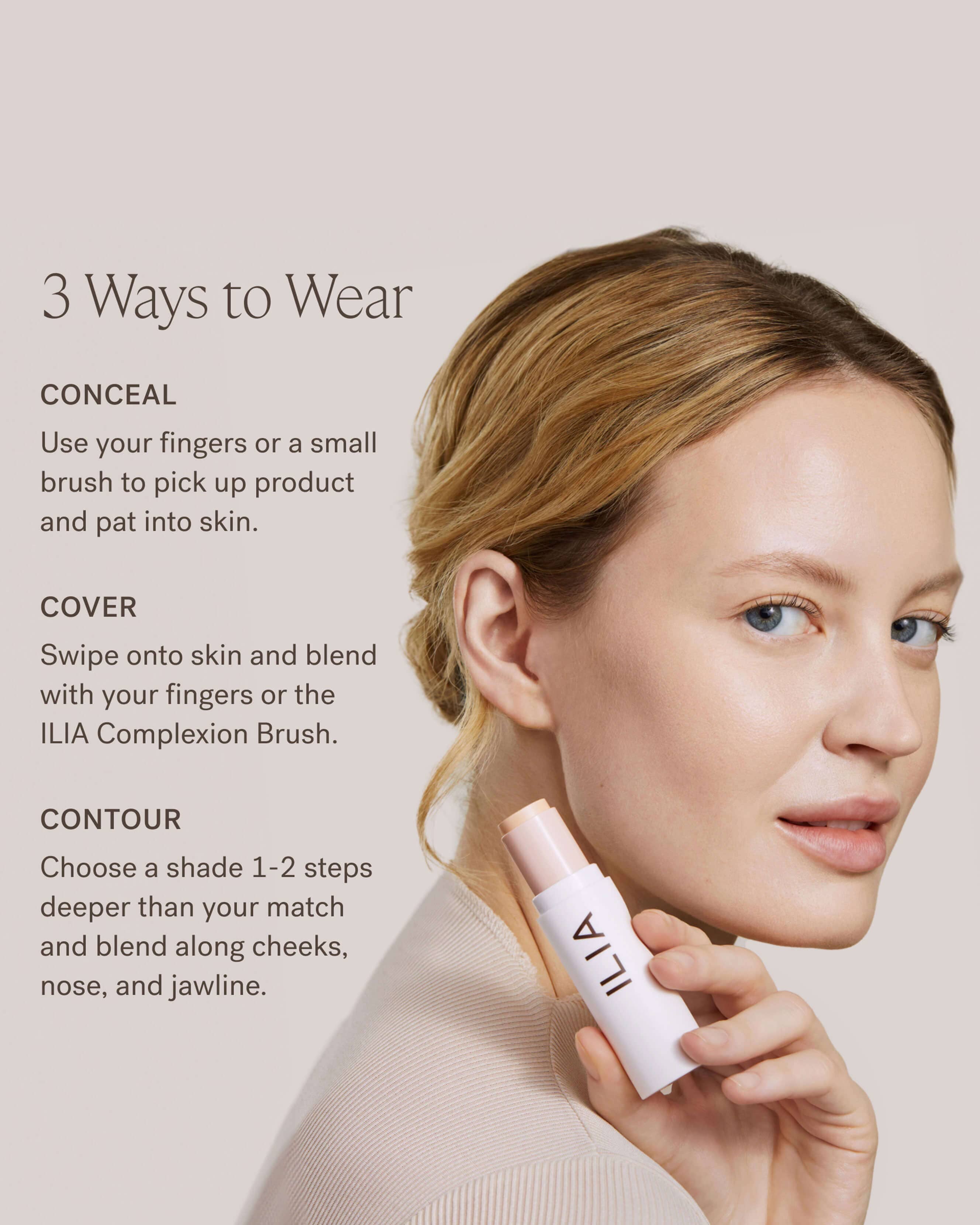 Skin Rewind Complexion Stick - Brightening & Anti-Aging Face Makeup Stick for Flawless Coverage | Perfect for Daily Use, Travel & On-The-Go Touch Ups