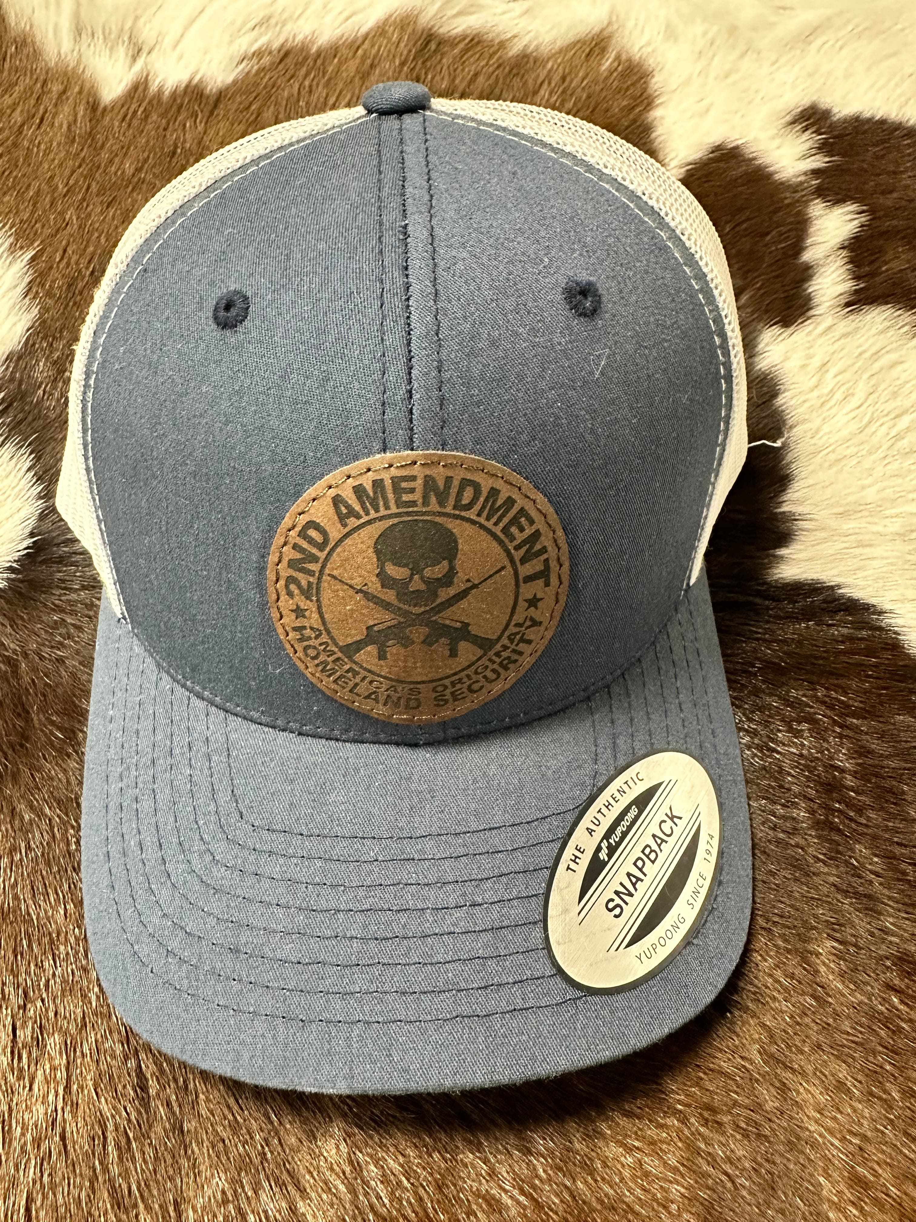Men's Second Amendment Baseball Cap - Patriotic American Flag Hat for Gun Rights Supporters | Perfect for Outdoor Activities, Hunting, and Political Rallies