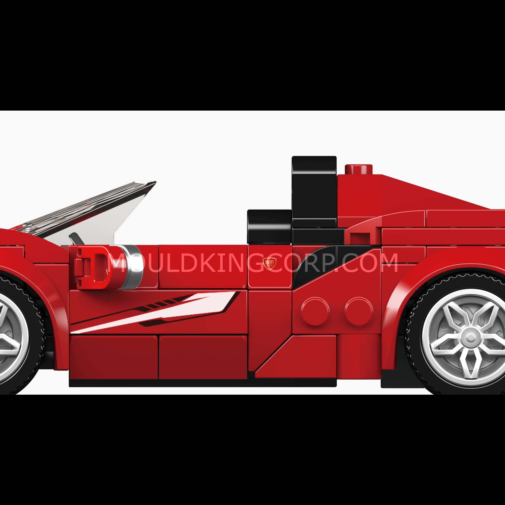 MOULD KING 27041 F8 Supercar Model Building Kit - 332 PCS STEM Toy for Adults & Kids - Perfect for Creative Play, Home Decoration & Car Enthusiasts Collection