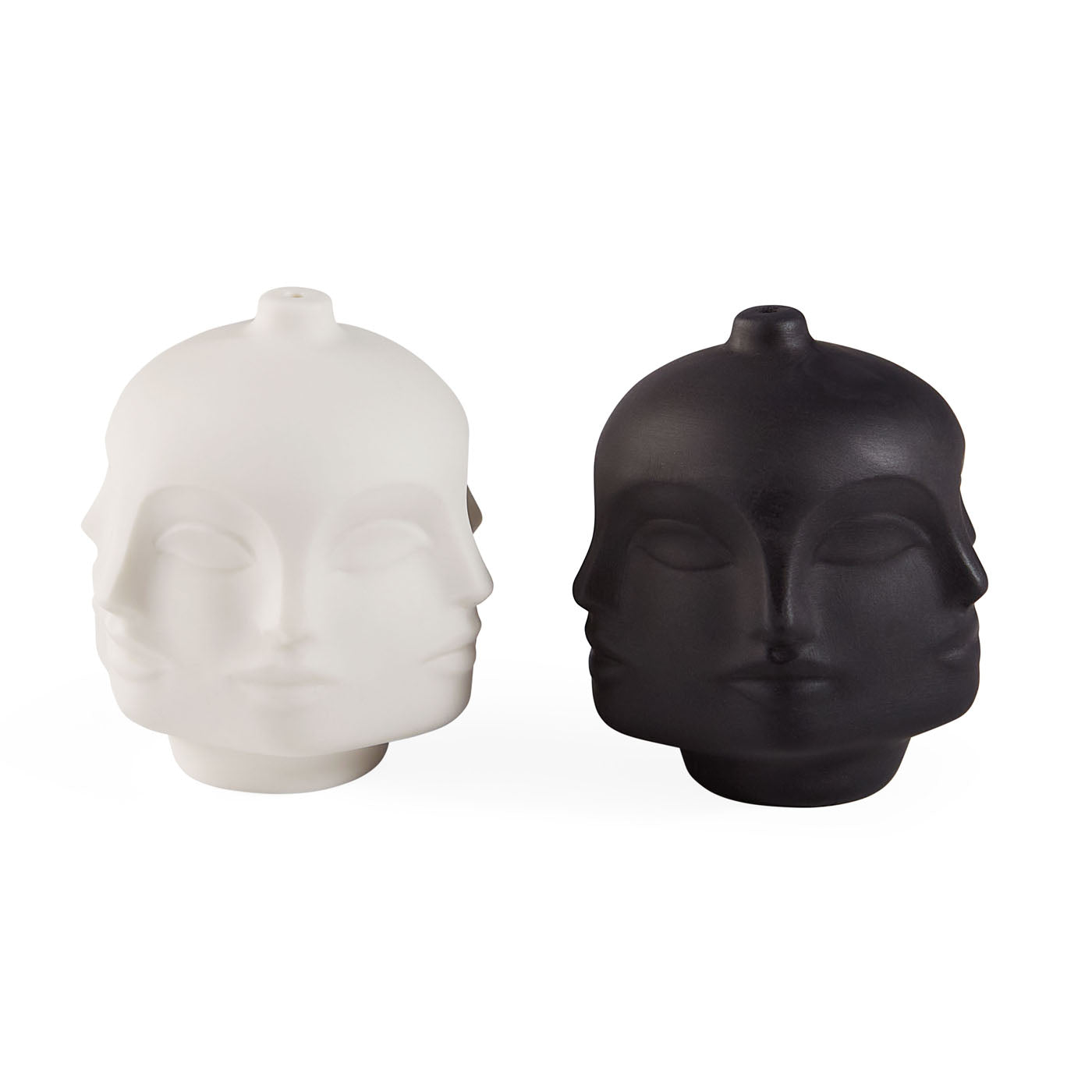 Dora Maar Salt and Pepper Shaker Set - Elegant Ceramic Spice Dispenser for Kitchen, Dining Table, and Gift Giving