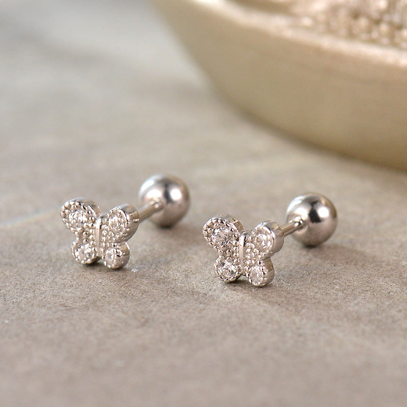 16G Silver Fish Bone Cartilage Barbell Piercing Jewelry - Stainless Steel Body Jewelry for Helix, Tragus, or Ear Cartilage Piercings | Perfect for Everyday Wear or Special Occasions | HSPJ324