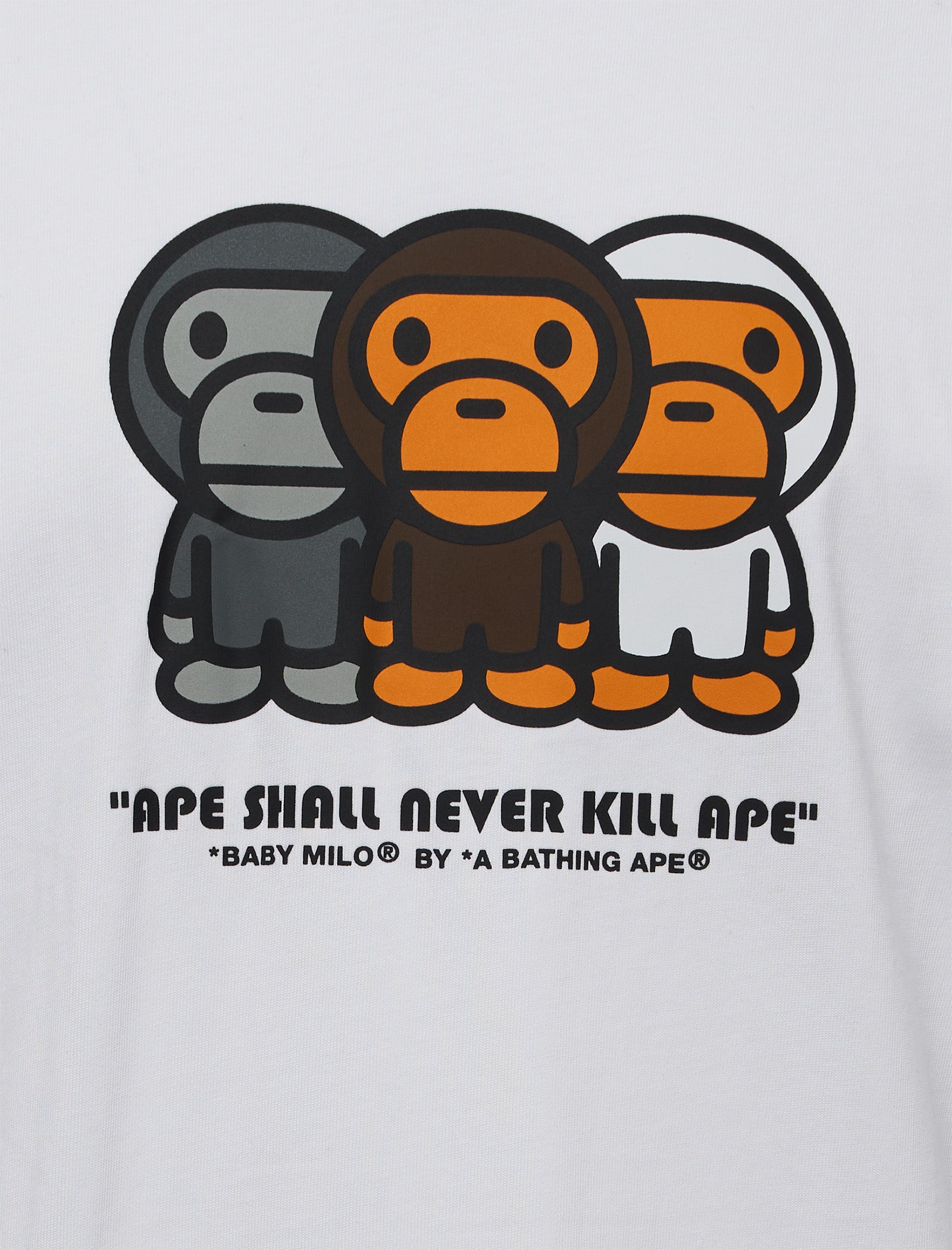 BAPE Black Baby Milo Graphic T-Shirt for Men - Stylish Streetwear for Casual Outfits & Urban Fashion