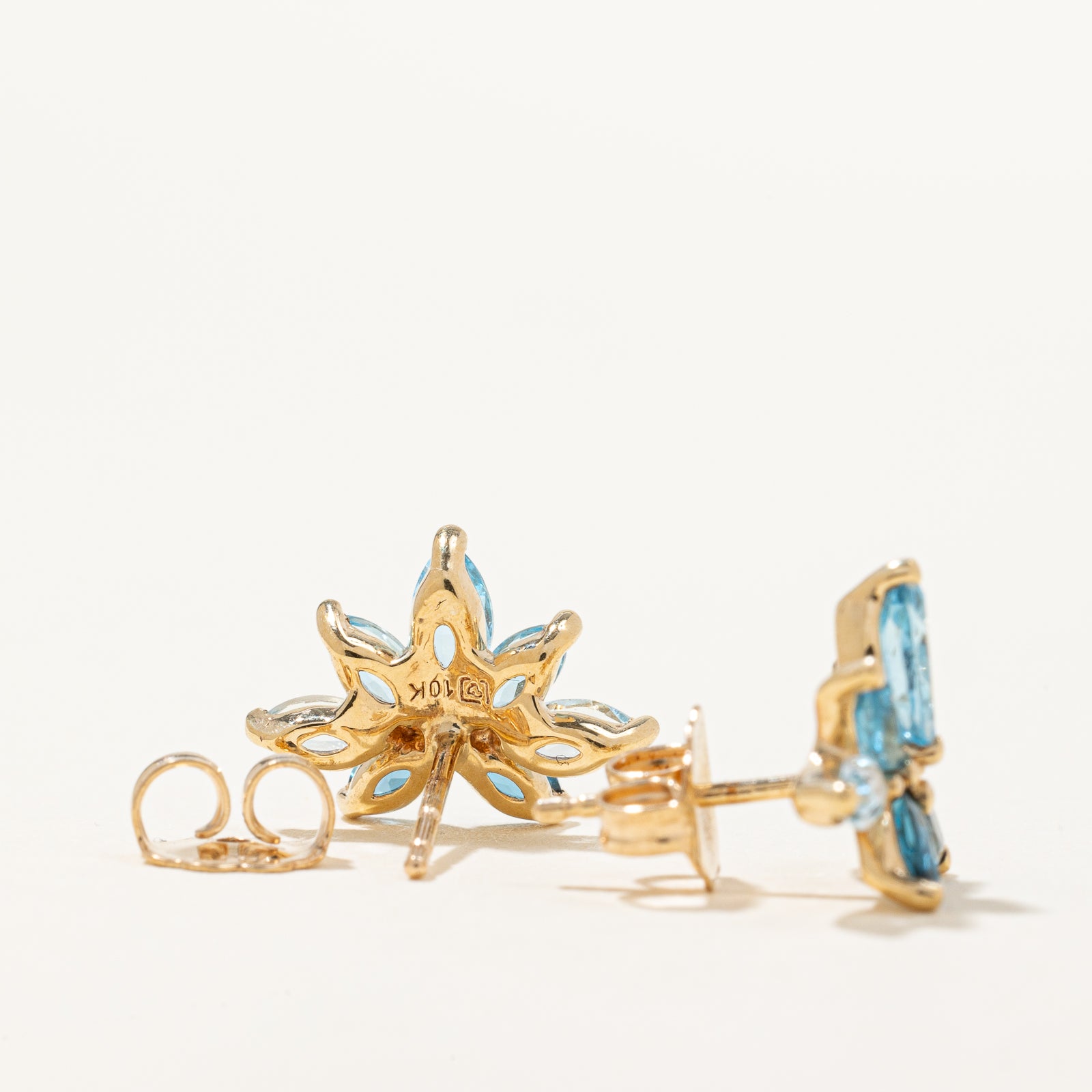 Exquisite Topaz Ornate Earrings | 1.00 Carat Total Weight (CTW) | Sterling Silver | Elegant Dangle Earrings for Women | Perfect for Weddings, Parties & Special Occasions
