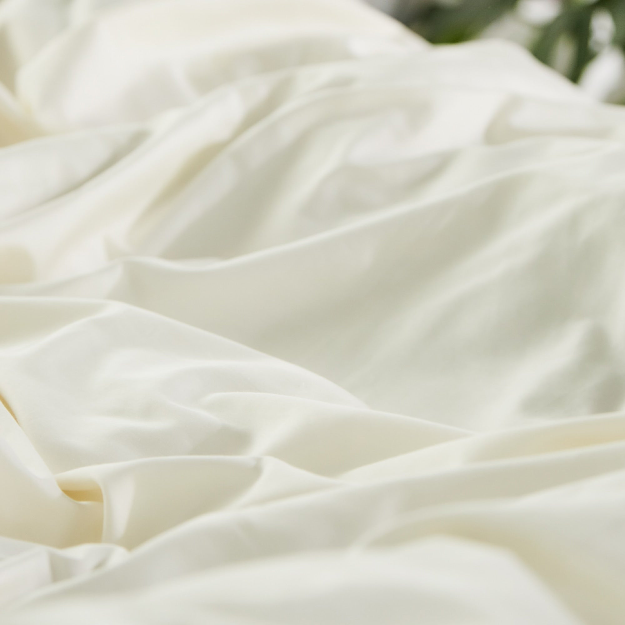 Organic Percale Duvet Cover Set 270 Thread Count - Breathable & Soft Bedding for All Seasons - Perfect for Master Bedroom, Guest Room & Hotel Use