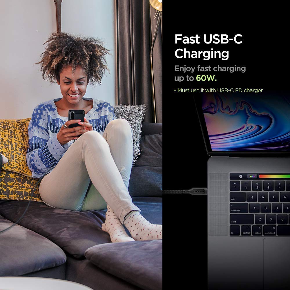 45W USB C Car Charger with USB C to C Cable - Fast Charging for iPhone 15/14/13, Samsung Galaxy, iPad - Perfect for Road Trips & Commuting