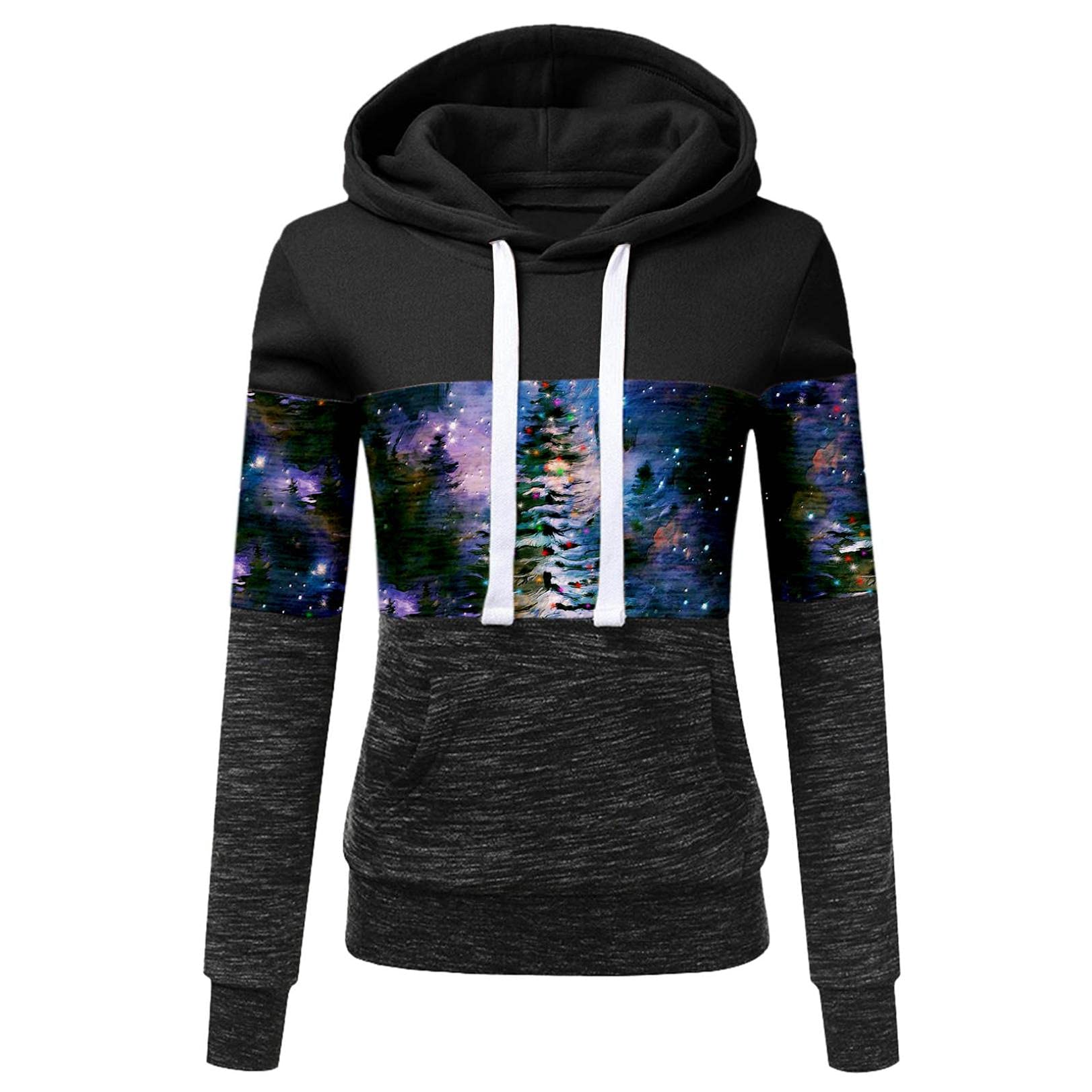 iLH Clearance Hooded Blouse - Fashion Women's Butterfly Skull Print Hoodie Sweatshirt Pullover | Trendy Streetwear for Casual Outfits & Gothic Style