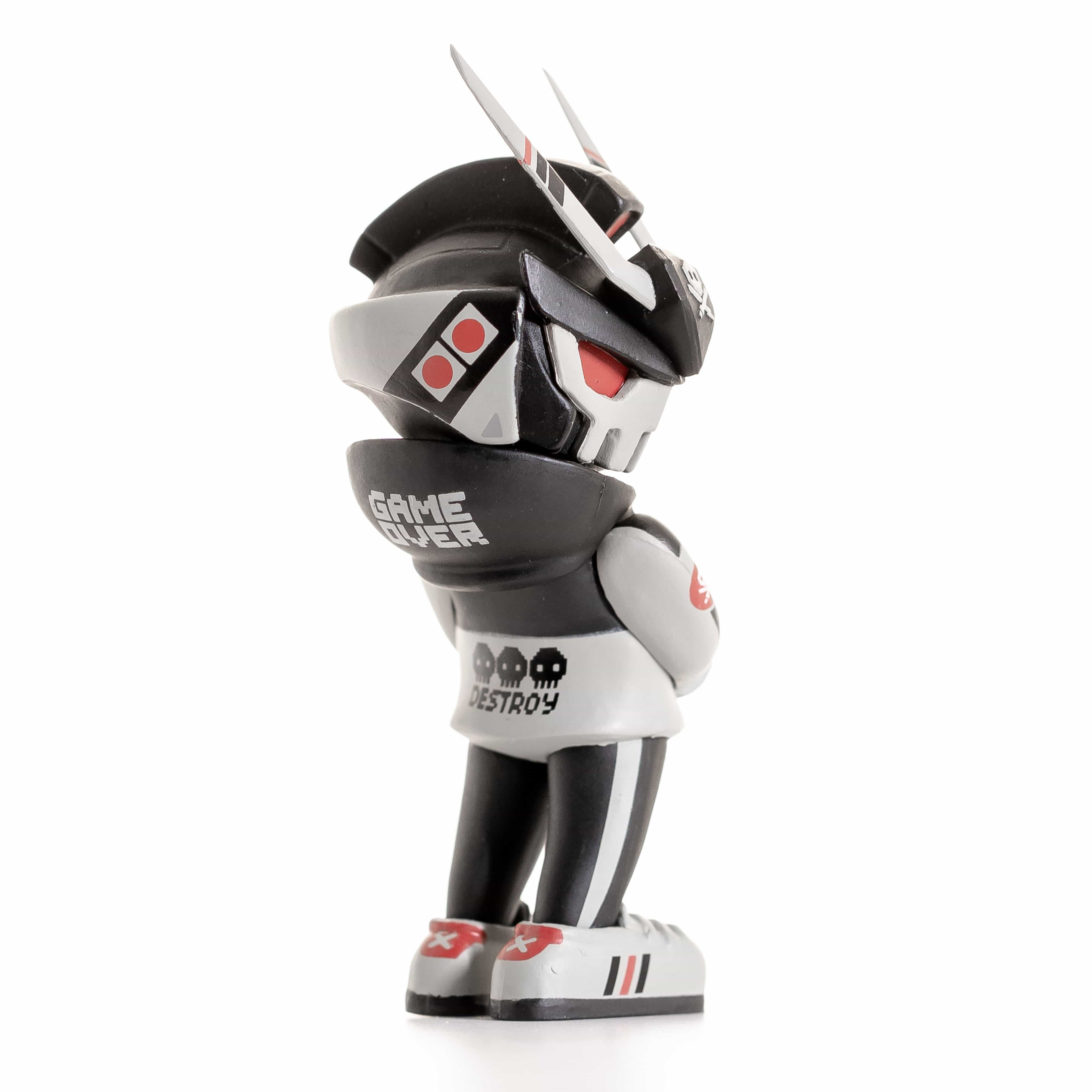 Retro Destroyer Micro TEQ63 Action Figure by Quiccs x Martian Toys x IamRetro - Exclusive Collectible for Display & Home Decor