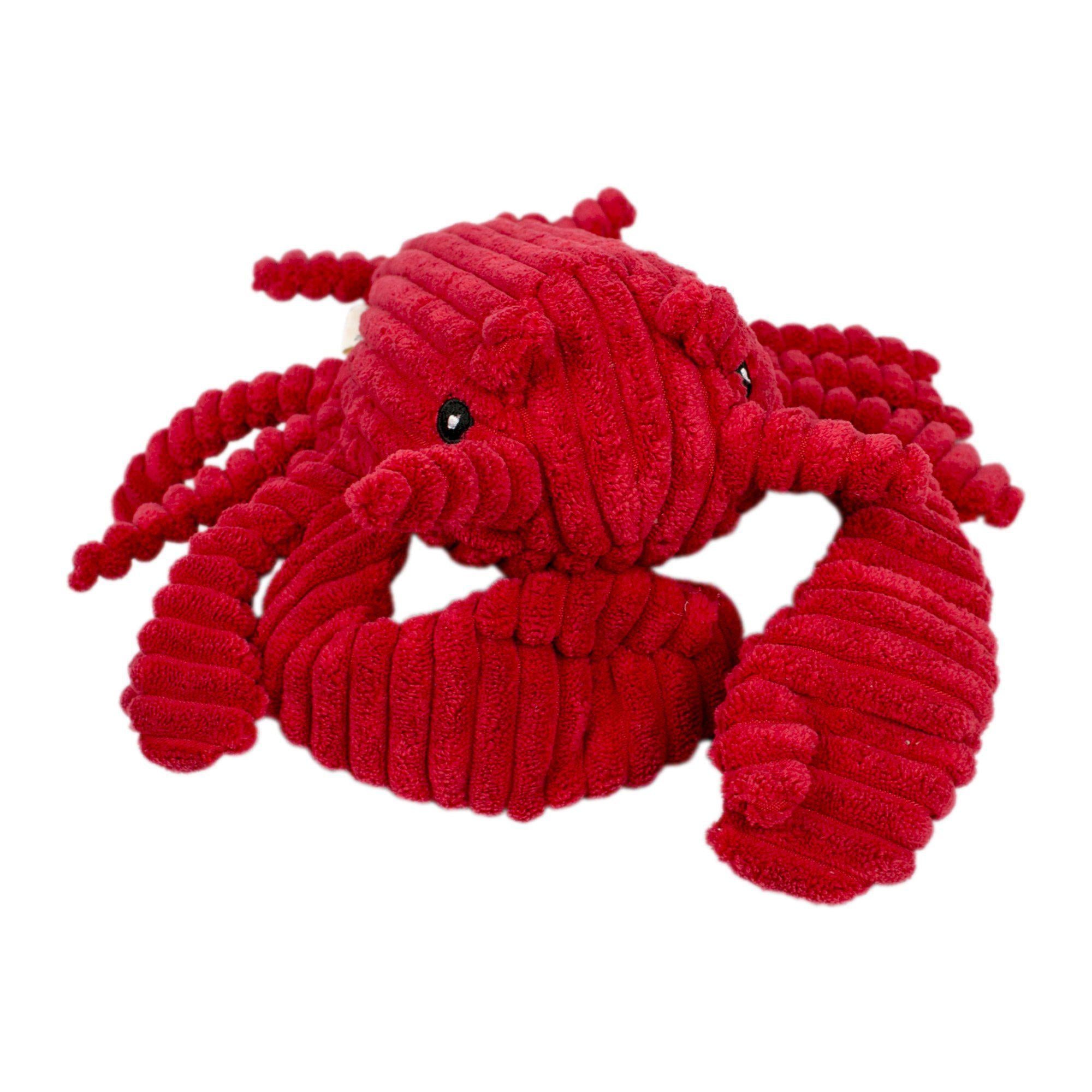 Soft Plush Lobster Crunch Toy for Dogs - Cute Squeaky Chew Toy for Puppies, Teething Relief & Interactive Play - Perfect for Indoor/Outdoor Fun, Training & Bonding Time