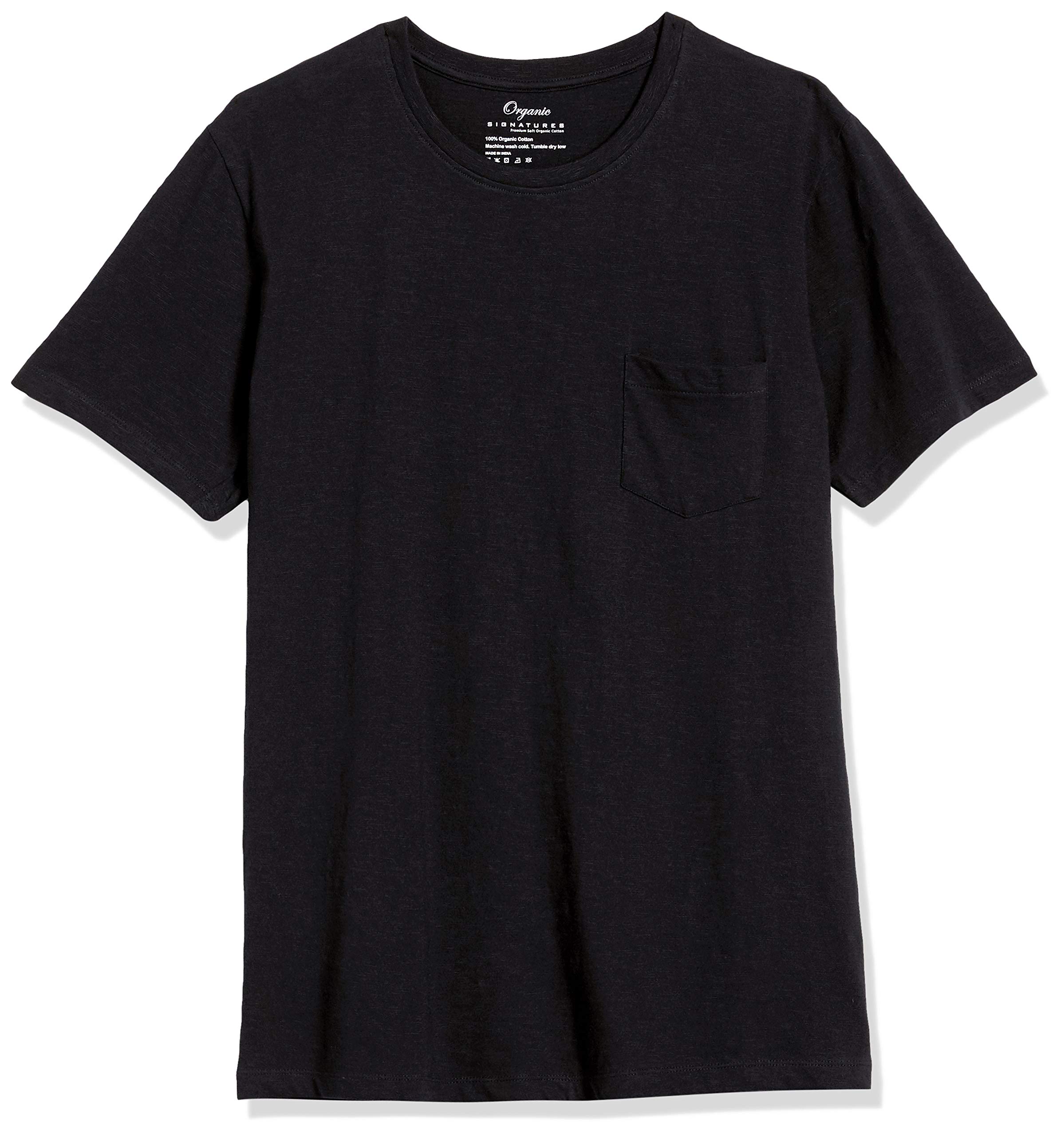Soft Lightweight Pocket T-Shirts for Men - 100% Organic Cotton | Comfortable Casual Wear for Everyday, Travel & Outdoor Activities